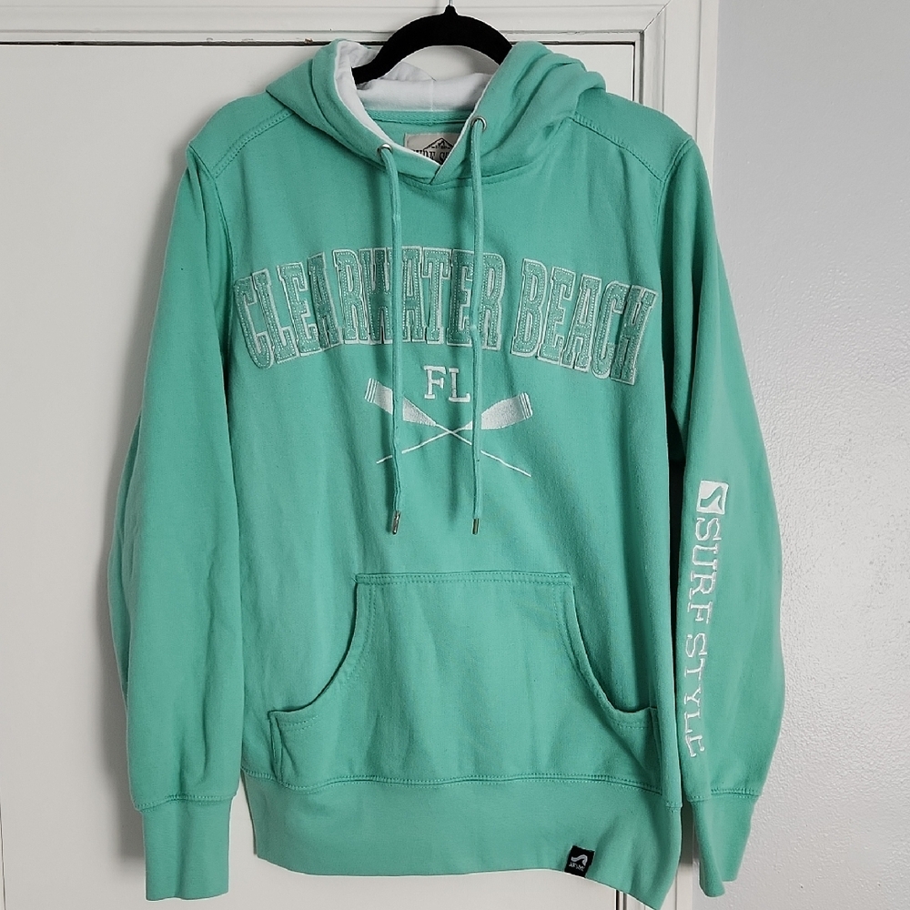 Surf Style Mint Green Hoodie